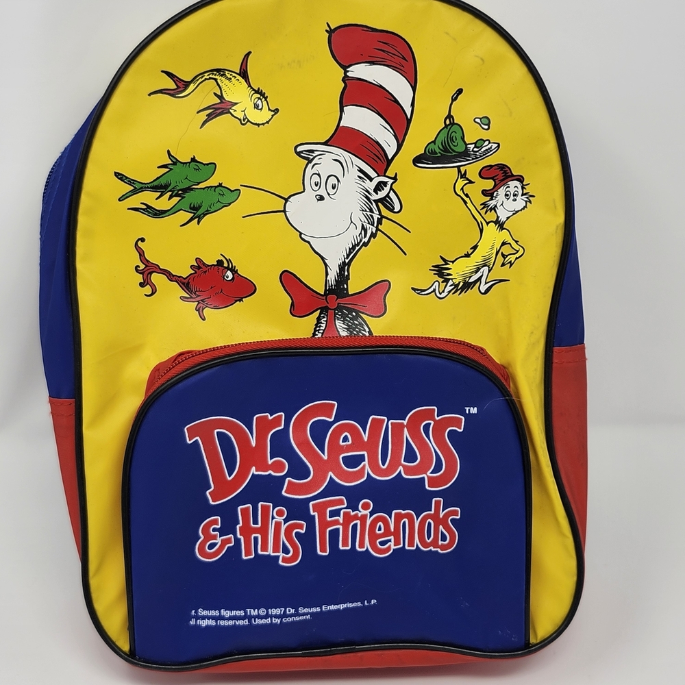 Dr. Seuss & His Friends 1997 Backpack